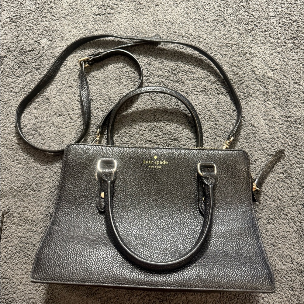 Kate Spade New York Mulberry Street Lise Satchel in Black